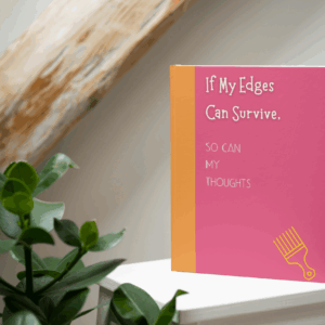 If My Edges Can Survive, So Can My Thoughts: A Natural Hair Journal (PAPERBACK)